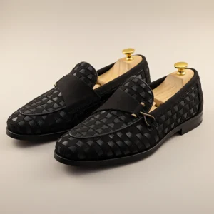 Luxury Mesh Black Tassel